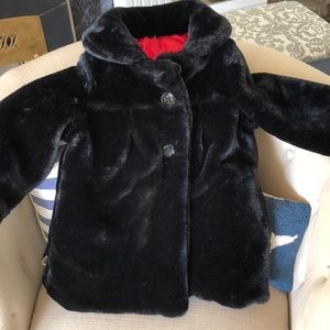 Osh Kosh faux fur coat